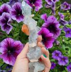Stalactiet Chalcedoon, Apofyliet en Stilbiet, Verzamelen, Mineralen en Fossielen, Ophalen of Verzenden, Mineraal