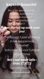 Kapster gezocht