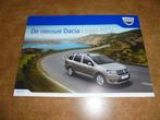 brochure Dacia Logan MCV  2014, Overige merken, Ophalen of Verzenden, Zo goed als nieuw