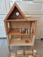 Petite Amelie Poppenhuis + Familie - Gemeubileerd!, Ophalen, Zo goed als nieuw, Poppenhuis