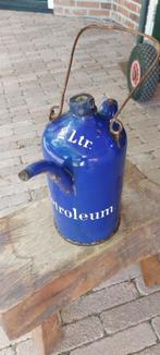 oude petroleum kan, Antiek en Kunst, Antiek | Emaille, Ophalen of Verzenden