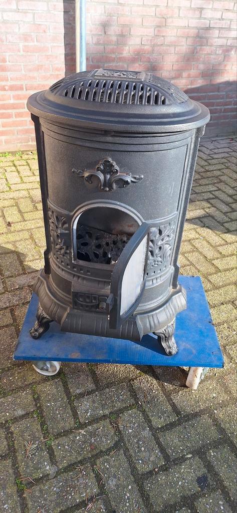 Gietijzer Gaskachel Windsor VO 80 - 10 kW, Huis en Inrichting, Kachels, Gebruikt, Vrijstaand, Gaskachel, Gas, Ophalen