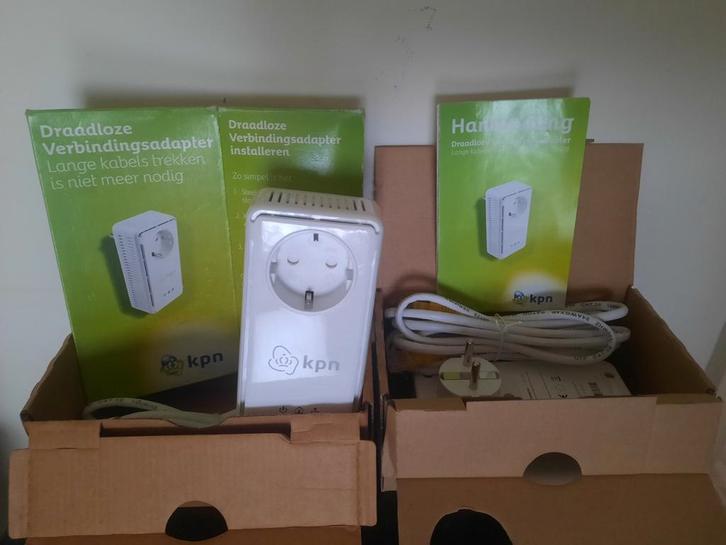 KPN Draadloze Verbindingsadapters - Zo goed als nieuw, Computers en Software, Powerlines, Zo goed als nieuw, Ophalen of Verzenden