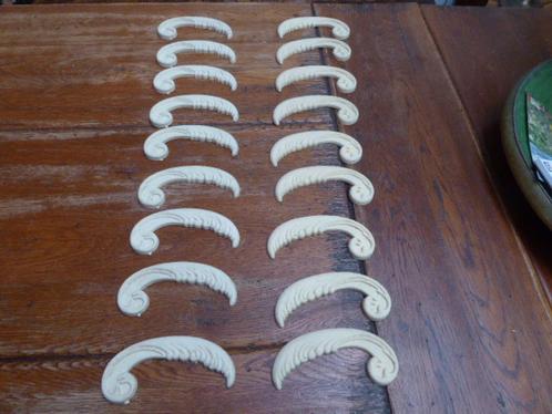 Partij kunststoffen ornamentjes, Antiek en Kunst, Antiek | Woonaccessoires, Ophalen of Verzenden