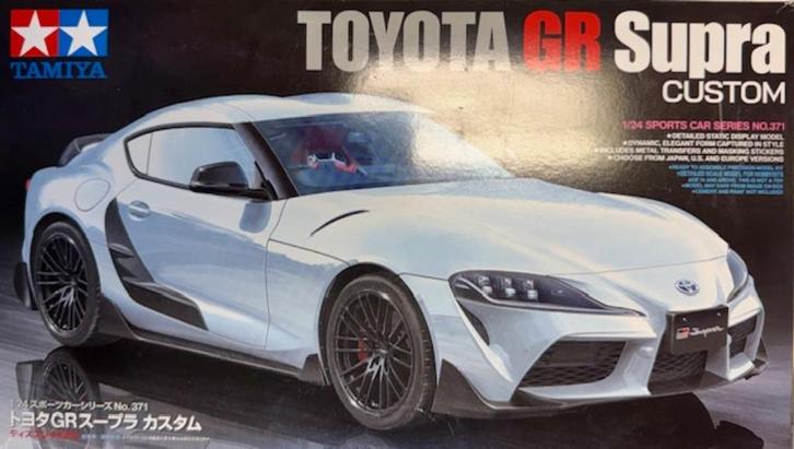 Coelianmodels, Tamiya, 24371, Toyota GR Supra, 1/24, € 44,99, Hobby en Vrije tijd, Modelbouw | Auto's en Voertuigen, Nieuw, Auto
