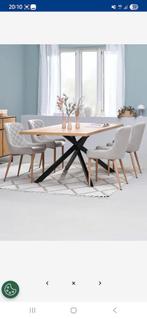 Eet tafel jysk, Huis en Inrichting, Tafels | Eettafels, Zo goed als nieuw, Vijf personen of meer, Rechthoekig, 50 tot 100 cm