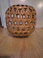 Riverdale bamboe windlicht 33cm, Huis en Inrichting, Woonaccessoires | Vazen, Ophalen of Verzenden, Zo goed als nieuw, Overige kleuren