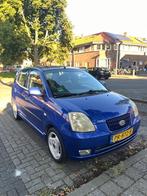 Kia Picanto 2005 blauw, Auto's, Voorwielaandrijving, Stof, Overige modellen, 4 cilinders