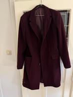 Mango winterjas bordeauxrood maat L, Maat 52/54 (L), Ophalen of Verzenden, Zo goed als nieuw, Mango