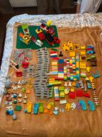 Lego Duplo verzemaling, treinset, brandweer, bouwplaten, Ophalen, Zo goed als nieuw, Duplo