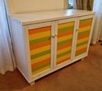 Babykamer: ledikant, commode en kast, whitewash en kleuren, Kinderen en Baby's, Kinderkamer | Commodes en Kasten, Ophalen, Gebruikt