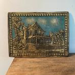 Vintage Koperen Muurplaat n.c.r.v studio Hilversum 27x20, Ophalen of Verzenden