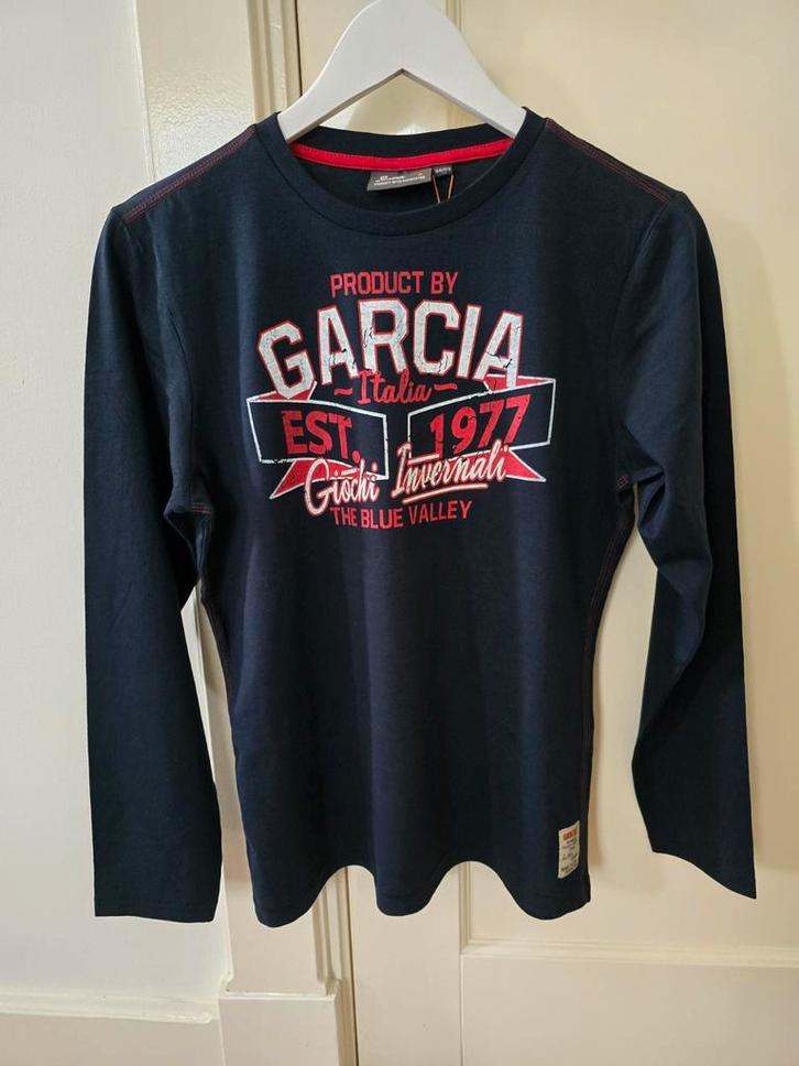 Longsleeve Garcia Jeans, jongens Maat 164/170 met prijskaart, Kinderen en Baby's, Kinderkleding | Maat 164, Zo goed als nieuw
