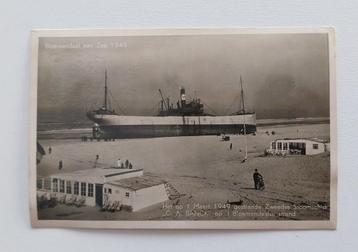 Stranding C.A.Banck 1 Maart 1949. beschikbaar voor biedingen