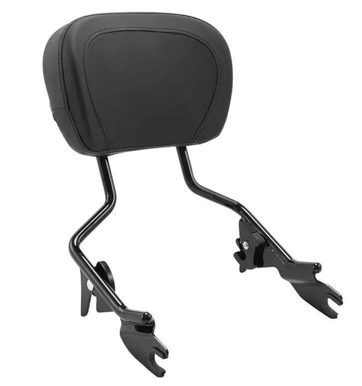 Harley Davidson sissybar zwart passagier touring, Motoren, Onderdelen | Harley-Davidson, Nieuw, Ophalen of Verzenden