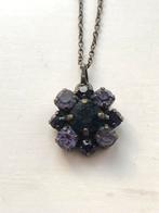 Ketting met hanger Konplott by Miranda Ko, Overige materialen, Gebruikt, Met strass, Blauw