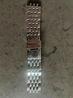 Breitling horloge bandje staal 20mm, Ophalen of Verzenden, Zo goed als nieuw, Staal, Overige merken