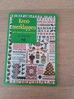 KERST MERKLAPPEN BORDUURPATRONEN, Hobby en Vrije tijd, Borduren en Borduurmachines, Ophalen of Verzenden, Gebruikt, Patroon