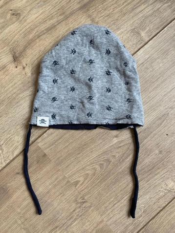 *NIEUW!* Muts, omkeerbaar, in blauw / grijs, dreumes, Zara beschikbaar voor biedingen