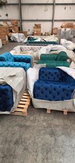 Velvet Banken & Stoelen, 75 tot 100 cm, Ophalen of Verzenden, Rechte bank, Vierpersoons of meer