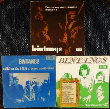 BINTANGS  3x vinyl single beschikbaar voor biedingen