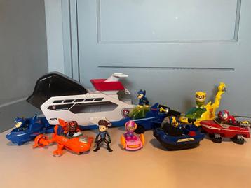 Paw patrol pakket speelgoed onderwater walvis scuba pups  beschikbaar voor biedingen