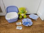 # Tupperware nieuwe lila paarse serveerwonder met stomers, Ophalen of Verzenden, Nieuw, Paars, Bak of Kom