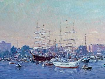 Niek van der Plas, driemasters Sail Amsterdam beschikbaar voor biedingen