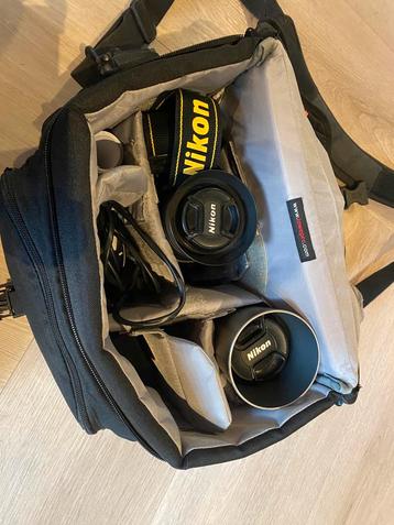 2 Nikon lenzen Nikkor 18-55 & 70-300 beschikbaar voor biedingen