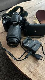 Nikon D5000 + 55-200mm lens, Gebruikt, Spiegelreflex, Ophalen of Verzenden, 4 t/m 7 keer