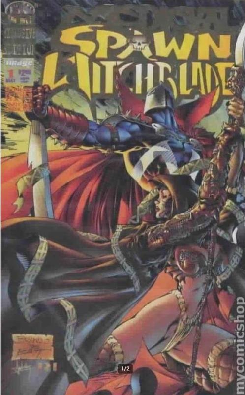 Medieval Spawn Witchblade # 1,2,3 + 1Gold Foil Exclusive E.D, Boeken, Strips | Comics, Nieuw, Complete serie of reeks, Amerika