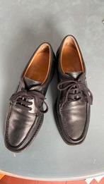 Greve: Zwarte heren veterschoen maat 9, Zwart, Ophalen of Verzenden, Zo goed als nieuw, Veterschoenen