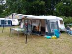 Knaus sudwind 450,frans bed,incl voortent isabella + luifel, Caravans en Kamperen, Omvormbare zithoek, Rondzit, Particulier, 4 tot 5 meter