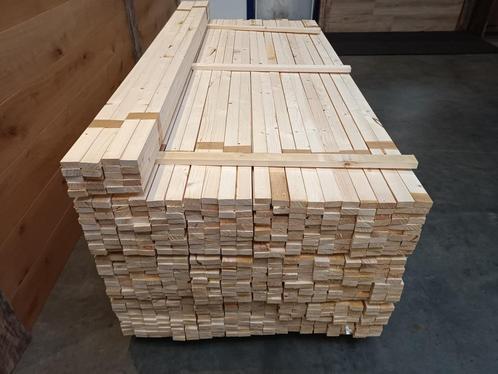 20X46MM VUREN 210CM PAK 10ST, Doe-het-zelf en Verbouw, Hout en Planken, Nieuw, Plank, Vuren, 200 tot 250 cm, Minder dan 25 mm