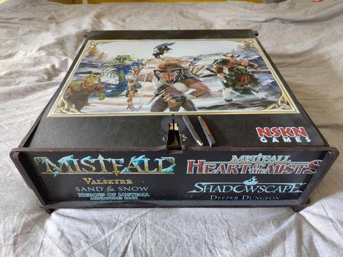 Mistfall Collection + Wooden Storage Box, Hobby en Vrije tijd, Gezelschapsspellen | Bordspellen, Gebruikt, Een of twee spelers