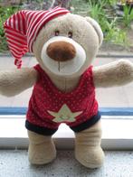 Beer merk Simba Toys ABC meet ca 28 cm rood wit gestreepte, Kinderen en Baby's, Speelgoed | Knuffels en Pluche, Ophalen of Verzenden
