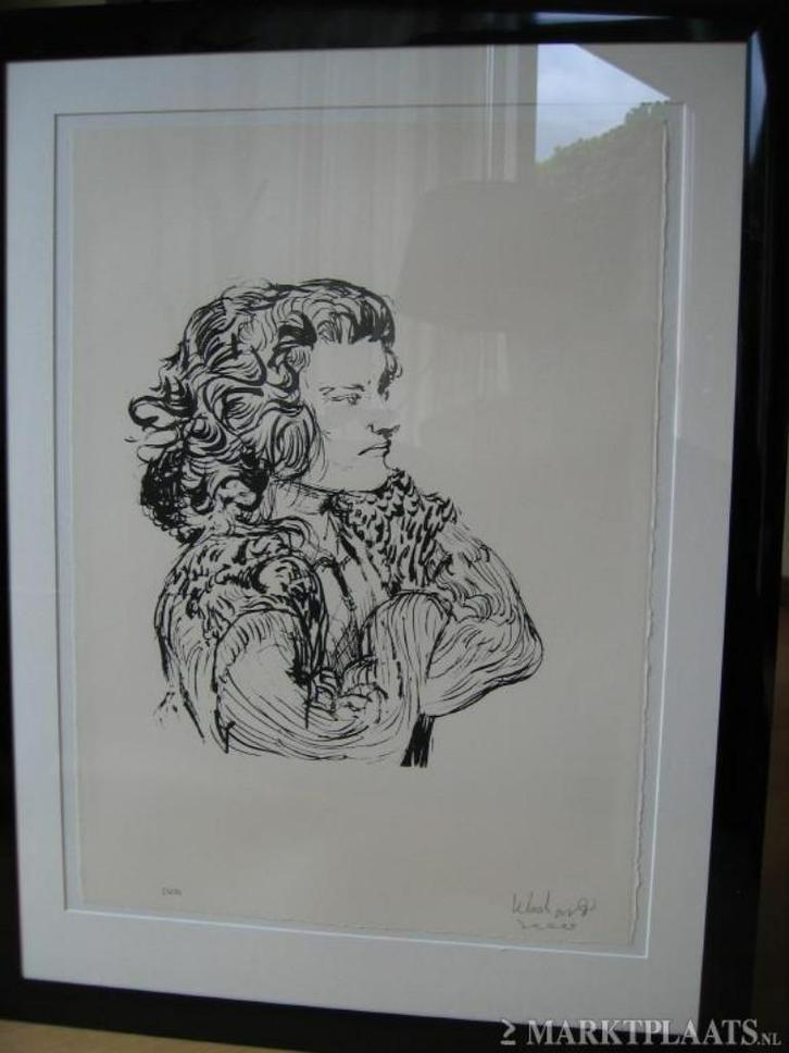 Peter Klashorst Zeefdruk, Antiek en Kunst, Kunst | Litho's en Zeefdrukken, Ophalen of Verzenden