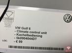 vw golf 6 climatronic climate control unit 5k0907044dt, Auto-onderdelen, Ophalen of Verzenden, Gebruikt, Volkswagen