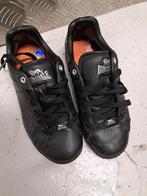 Lonsdale zwarte sneakers - maat 35.5, Ophalen of Verzenden, Lonsdale, Zwart, Sneakers of Gympen