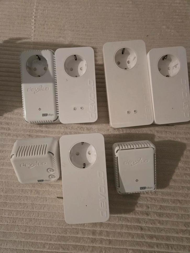 Devolo 1200 Powerline Adapter Set, Computers en Software, Powerlines, Zo goed als nieuw, Ophalen of Verzenden