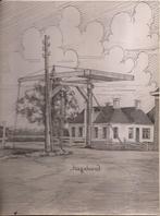 Grootegast Brug tekening Sievers 50/60er jaren, Ophalen of Verzenden