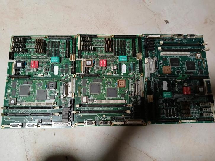 pluto 6 printplaten 3 stuks werking onbekend, Verzamelen, Automaten | Gokkasten en Fruitautomaten, Gebruikt, Euro, Ophalen of Verzenden