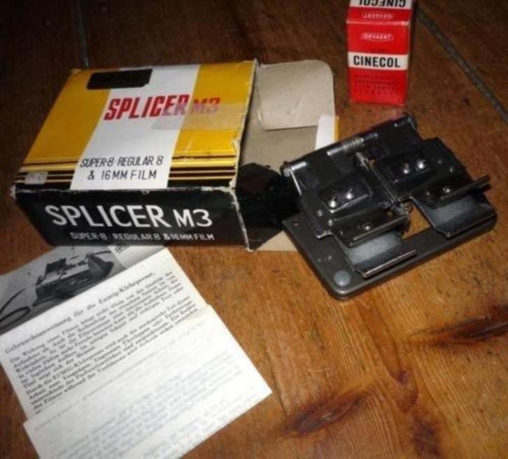 16mm film Maxim LPL Splicer M3 Plakpers ook voor S8 en N8, Audio, Tv en Foto, Filmrollen, 16mm film, Verzenden