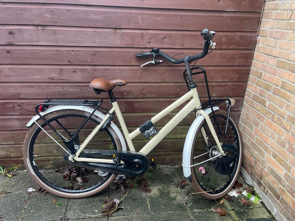 Gebruikte fiets in goede staat, Versnellingen, Ophalen, Overige merken, 53 tot 56 cm