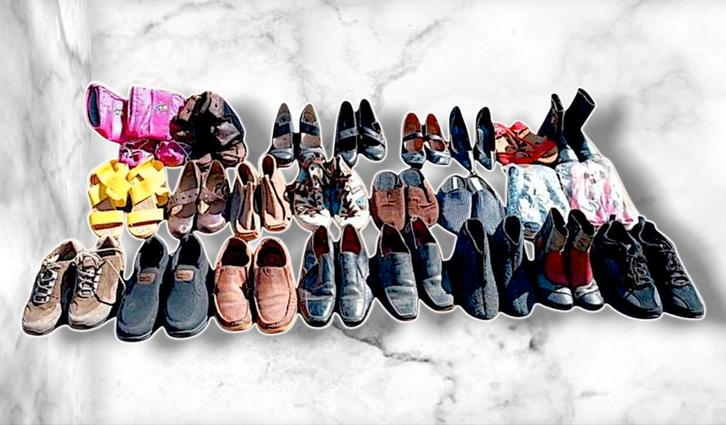 Partij Schoenen ..Mix: Pantoffels, Wandelen & Meer!, Kleding | Dames, Schoenen, Gedragen, Overige typen, Overige kleuren, Verzenden