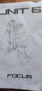 Home Gym - Focus Fitness Unit 6, Ophalen of Verzenden, Zo goed als nieuw, Krachtstation
