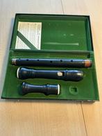 Tenor blokfluit van Moeck, Ophalen of Verzenden, Gebruikt, Tenor, Met koffer, hoes of etui