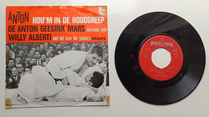Willy Alberti (Judo) Anton Geesink Mars / Anton hou'm in de, Cd's en Dvd's, Vinyl | Nederlandstalig, Overige genres, Overige formaten