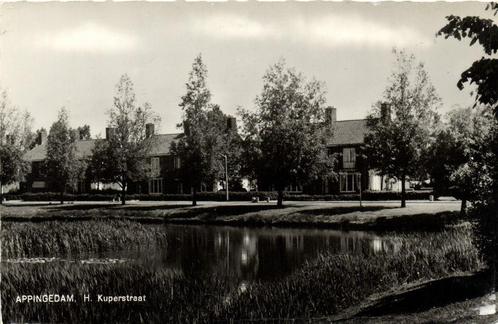 Appingedam, H. Kuperstraat - met stempel, Verzamelen, Ansichtkaarten | Nederland, Ongelopen, Overijssel, 1920 tot 1940, Verzenden