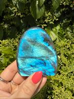 2 kleuren labradoriet sculptuur | goud & blauw, Verzamelen, Mineralen en Fossielen, Ophalen of Verzenden, Mineraal